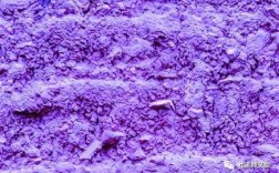 土壤成紫色（土是紫色的）