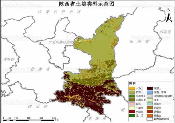陕西省土壤图（陕西省的土壤是什么颜色）-图1