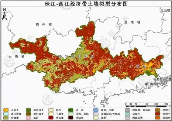 柳州土壤图（柳州土壤类型）-图1