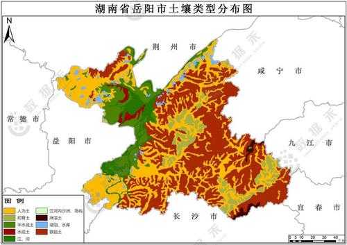 湖南土壤类型分布（湖南土壤类型分布最广的是什么土壤）
