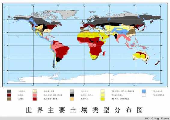 世界土壤分布图（世界土壤分布图高清）-图3